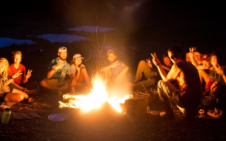 backpacking camp for teens